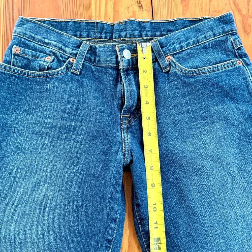 Lucky Brand Soho Mid Rise Flare Jeans‎ Medium Wash Blue Denim 4/27 F29AA20